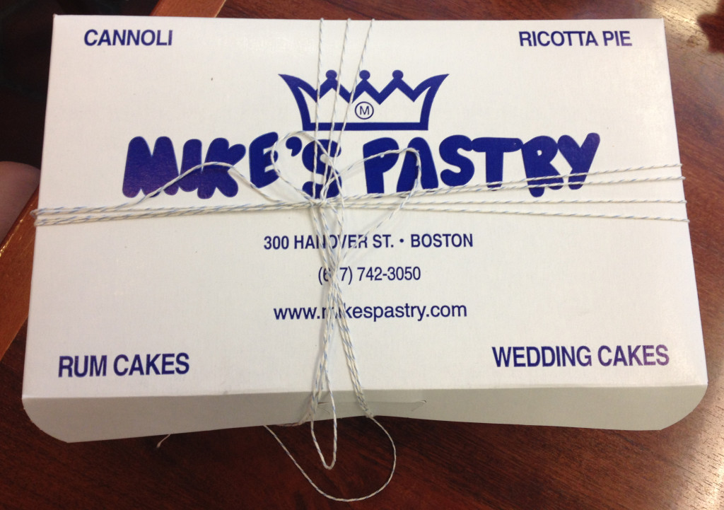 Mike's Pastry box 