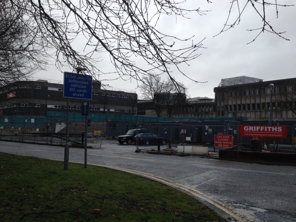 The site of the new Bus Station on Swan Street. Image: Christoher Tipping