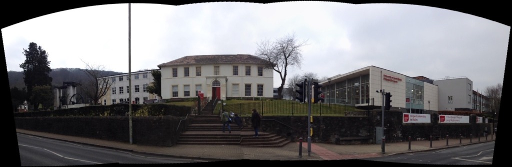 Ty Crawshay, Treforest, once the home of Francis Crawshay and now part of the University of South Wales.