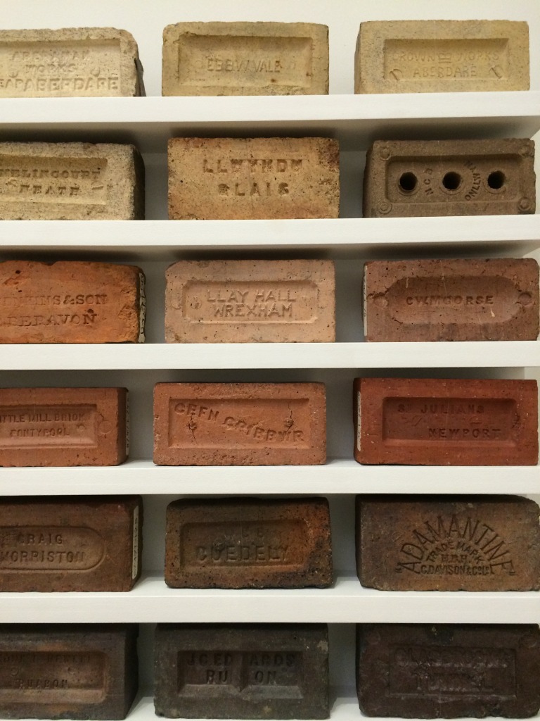 Twenty Four Bricks, Various Manufacturers, Wales. 'Fragile?' National Museum Cardiff. Image: Christopher Tipping