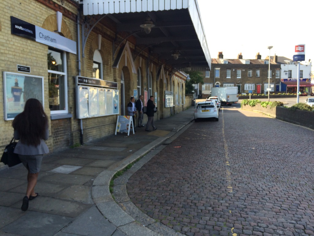 Chatham Railway Station.  Image:Christopher Tipping