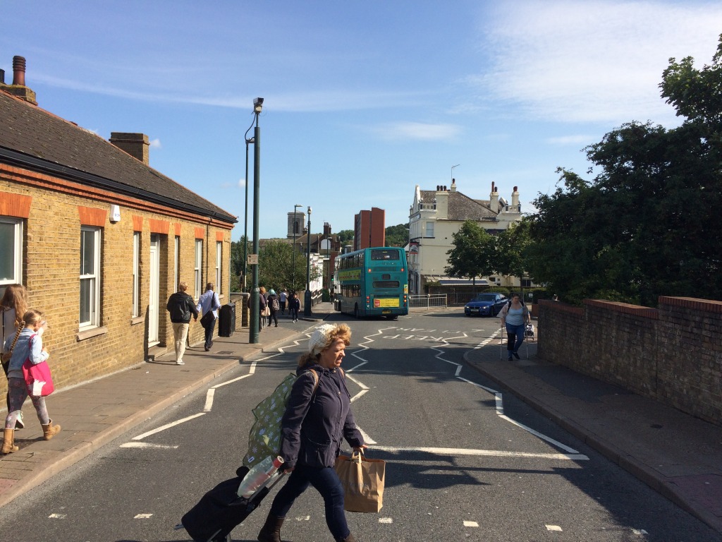 Chatham Railway Station approaches. Image:Christopher Tipping