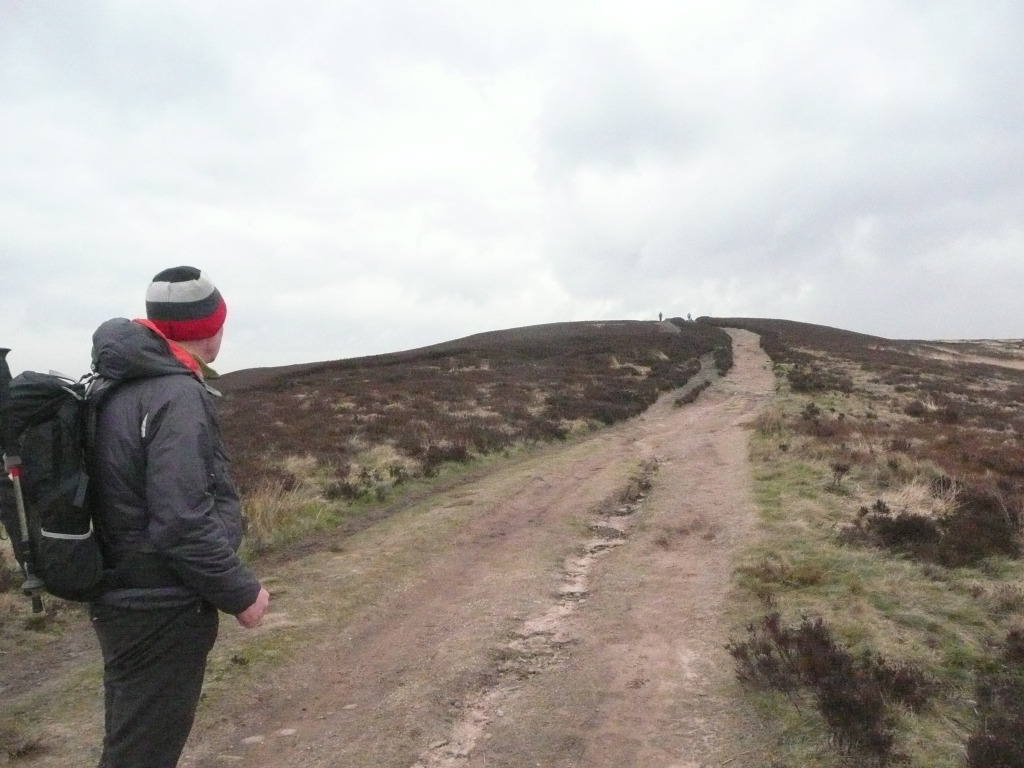 The path to the top ! Tameside Hospital New Macmillan Unit - Art Project Research Walk. Image: Christopher Tipping