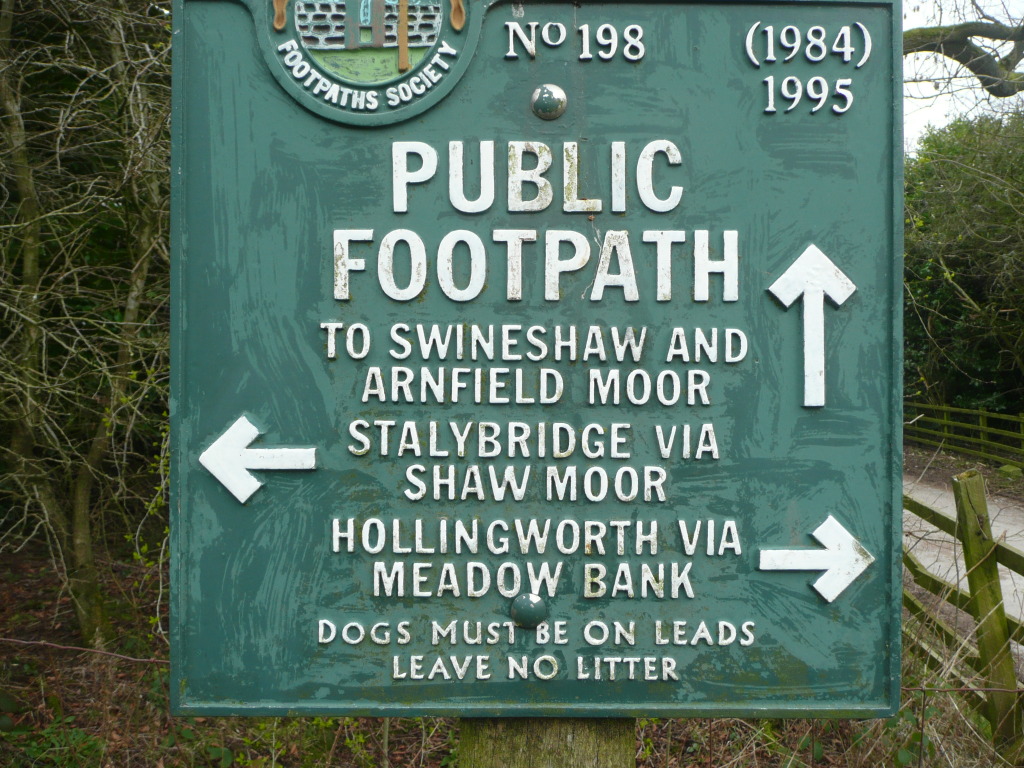 Public Footpath No. 198 Stalybridge via Shaw Moor. Tameside Hospital New Macmillan Unit - Art Project Research Walk. Image: Christopher Tipping