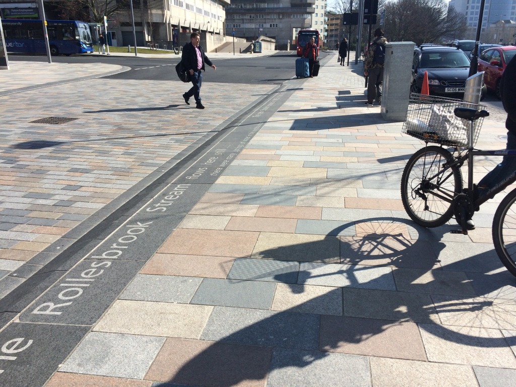Great shadows ! - Blechynden Terrace - Southampton Station Quarter North Project. Image & Artwork: Christopher Tipping