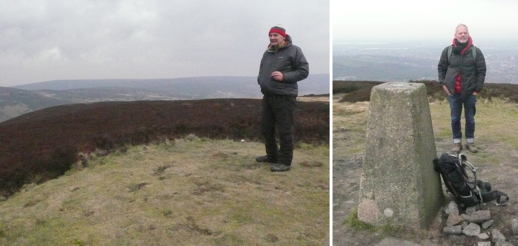 Top of Wild Bank - Tameside Hospital New Macmillan Unit - Art Project Research Walk. Image: Christopher Tipping