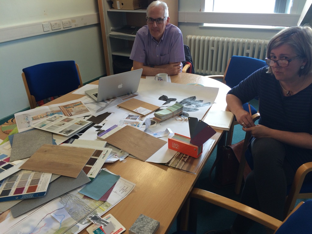 Tameside Macmillan Unit - Draft Stage Art Group  Review Meeting.  Image: Christopher Tipping