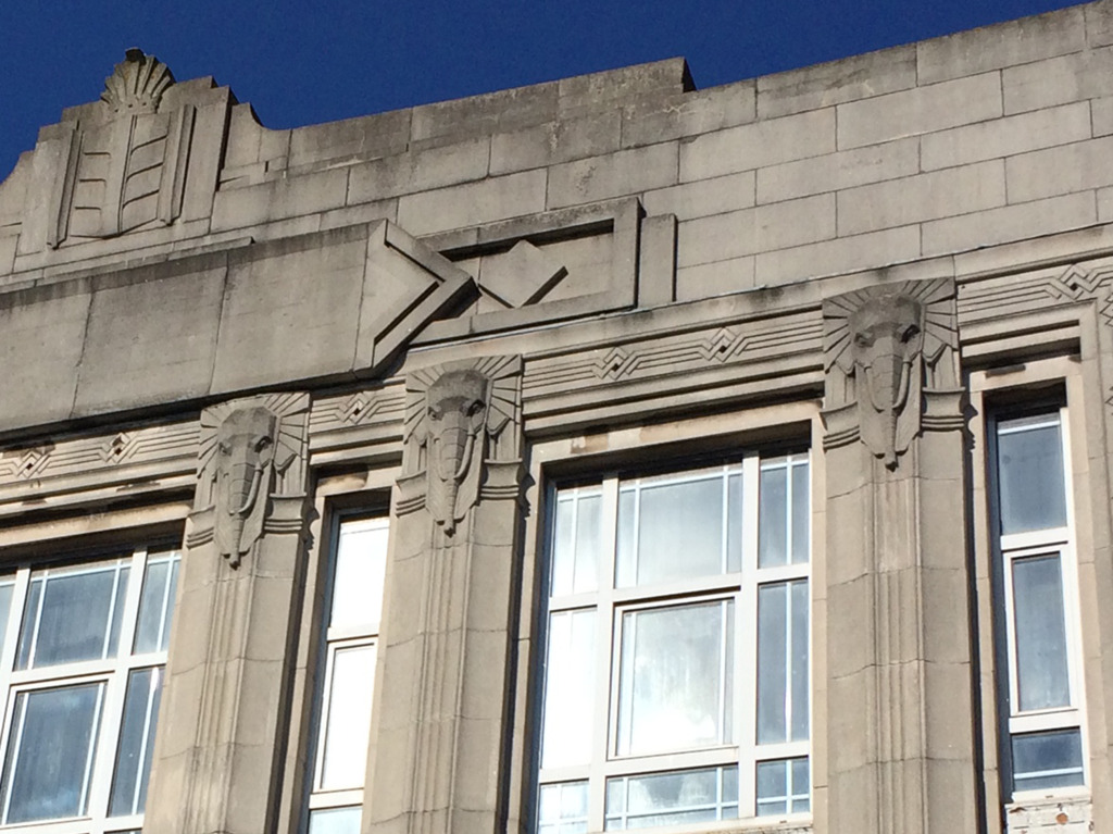 Halifax Building Society now occupy the former Burton Tailors Art Deco Building on Military Road and High Street, Chatham. Image: Christopher Tipping