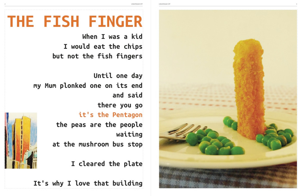 The Fish Finger - by Rob Young. Chatham Placemaking Project. 