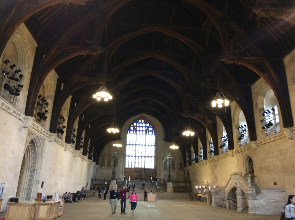 Inside Westminster Hall, Monday 13th June 2016. Image: Christopher Tipping